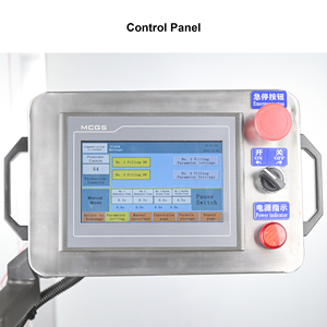 Machine de remplissage automatique à double tête à vis sans fin avec convoyeur et couvercle de protection pour poudres alimentaires, épices et lait en poudre - Product Image 6