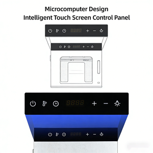 Deshidratador de Alimentos de Acero Inoxidable de Primera Calidad con 10 Bandejas y 1000W, con Control de Temperatura Ajustable para Secado de Alimentos en el Hogar - Product Image 3