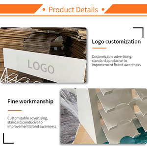 Nhà máy tùy chỉnh PDQ bán lẻ tông truy cập Kim Loại hiển thị đơn vị truy cập Top hat đứng đá cẩm thạch sô cô la truy cập hiển thị đứng - Product Image 3