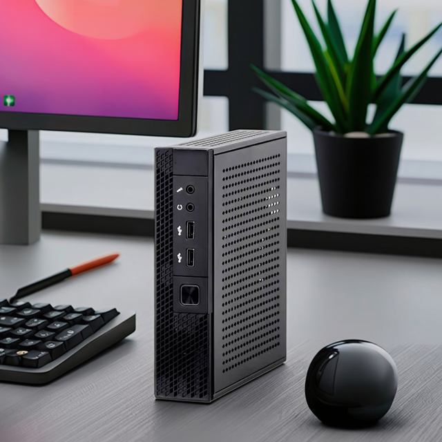 Intel Core I3/i5/i7 Mini PC Desktop - Win11 Pro, 4GB RAM 128GB SSD, Support Linux Compact Business/Office/School Computer