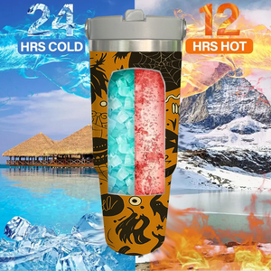 Halloween <span class=keywords><strong>Horror</strong></span> Series 30oz EE. UU. Almacén 2 días de entrega 30oz Acero inoxidable Aislado Taza de café frío Tapa a prueba de derrames Pajita - Product Image 6