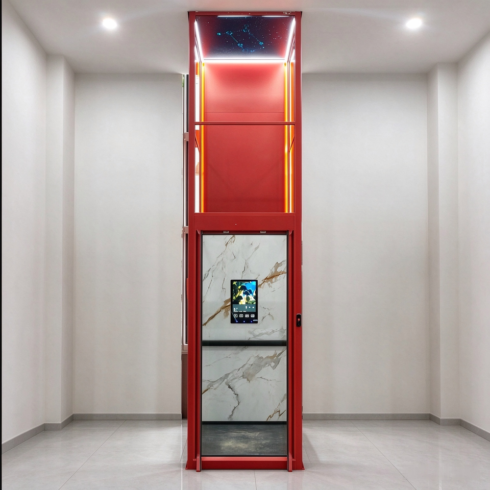 2-5 Floor Villa Elevator Home Lift Indoor Small Elevators House Lift ...
