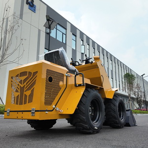 Miễn phí vận chuyển giá rẻ New nhỏ nhỏ nhỏ vườn loader bánh xe/theo dõi theo dõi mini Skid chỉ đạo Bộ nạp - Product Image 5