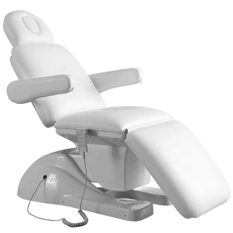 QFP-M5088 Blanc Électrifiée De Levage Lit De Massage Table