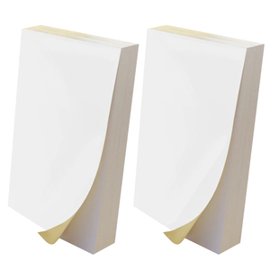 Etiquetas Autoadhesivas Imprimibles por Inyección de Tinta Personalizadas, Vinilo Removible, Troqueladas, Hoja Blanca, Columna A3 A4, Papel Adhesivo Brillante y Mate - Product Image 1