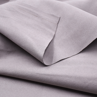 Tissu en microfibre suédé PU 0.6mm, pour gants et chaussures, vente en gros