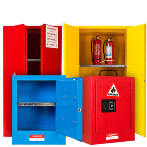 Gabinetes modernos de almacenamiento de latas de Aerosol de Metal ignífugo, gabinete químico ignífugo ácido alcalino para uso en talleres escolares y hospitales - Product Image 6