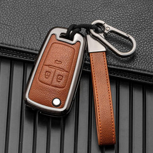 Étui de clé de voiture en alliage de zinc pour Chevrolet Cruze Trax Lova Malibu Buick <span class=keywords><strong>Opel</strong></span> Astra Corsa ADAM S Antara Meriva <span class=keywords><strong>Zafira</strong></span> Insignia GTC - Product Image 1