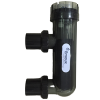 Chlorinateur au sel haute efficacité Emaux SSC50 avec installation facile, équipement de désinfection de piscine en ABS sur mesure pour piscines