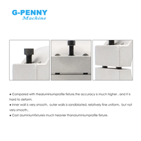 G-PENNY 65mm en fonte d'aluminium fraiseuse CNC broche moteur support de montage pince