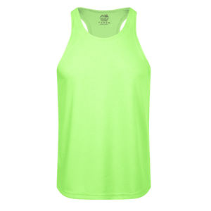 Vente en gros de maillot de gym, lot de 3 pièces, gilet en tricot de polyester, motif blanc imprimé côtelé de grande taille - Product Image 5