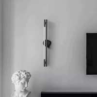 Lámpara de Pared LED de Diseño Minimalista, Estilo Moderno y Lujoso, para Dormitorio, Mesita de Noche, Sala de Estar, Fondo de TV