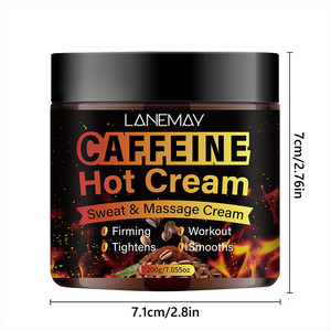 Loción delgada Muslo caliente Estómago plano Café Crema adelgazante Barriga - Product Image 5