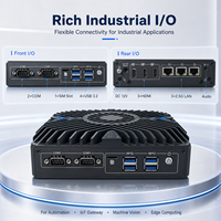 Mini PC Industrial OEM de 12.ª Generación Intel Core DDR5 con 3 HDMI, Triple Pantalla, 3x2.5G LAN, Ranura SIM, Compatible con 4G y 5G, IoT Gateway, Refrigeración Activa