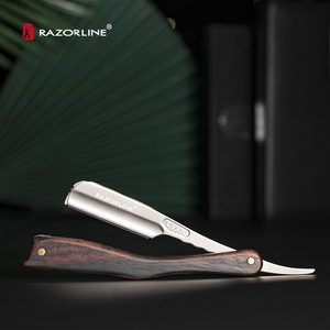 Razorline <span class=keywords><strong>Meilleur</strong></span> <span class=keywords><strong>rasoir</strong></span> droit en acier inoxydable avec manche en bois noir <span class=keywords><strong>Rasoir</strong></span> de sécurité tranchant en feutre <span class=keywords><strong>à</strong></span> la <span class=keywords><strong>main</strong></span> - Product Image 5