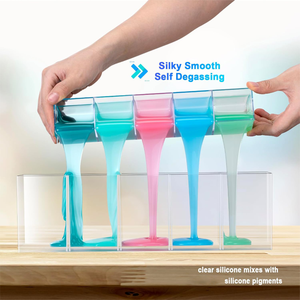 <span class=keywords><strong>Silicone</strong></span> gietvormen kit 20A, platina vloeibare siliconenrubber voor het maken van gietvormen, snel uithardend, ideaal voor het gieten van harsvormen - Product Image 2