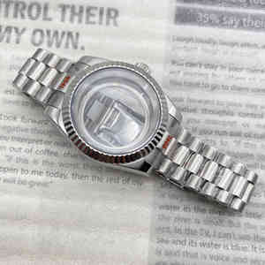 Boîtier de montre de plongée de haute qualité, étanche, 36 mm, 39 mm, bracelet Jubilee, 20 mm, <span class=keywords><strong>mouvement</strong></span> NH35 NH36 8215 <span class=keywords><strong>ETA</strong></span> <span class=keywords><strong>2824</strong></span>, verre saphir, 10 ATM - Product Image 3