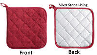 Imprimé coton four manique coussin résistant à la chaleur cuisine cuisson tampons chauds lave-vaisselle écologique Table napperon