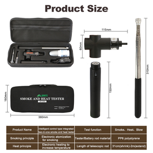 Outil professionnel d'essai d'ingénierie <span class=keywords><strong>incendie</strong></span> 2-en-<span class=keywords><strong>1</strong></span> : Détecteur de fumée et thermique avec télécommande, <span class=keywords><strong>alarme</strong></span> 80 dB et perche d'extension longue portée - Product Image 4