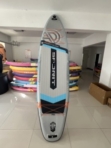พี.เอฟ. กระดานยืนพายแบบเป่าลมขนาด 35 นิ้ว รุ่น Extra Wide ตะเข็บเชื่อมร้อน Daska สำหรับเล่นน้ำและเล่นเซิร์ฟ SP09/7 ดีไซน์แบบเป่าลม - Product Image 5