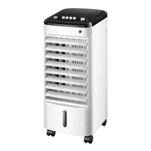 Cooling Ventilation Humidification Electric White Fan Evaporator Air Cooler Controller