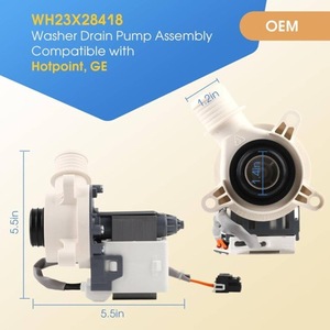 Moteur de pompe de vidange Ge 120V Wdp85149 pour lave-linge, pièce Wh23X24178 Wh23X28418 B40-3A01 - Product Image 5