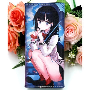 Cartera Larga de Cuero Sintético de Anime GRIDMAN, Tarjetero de Takarada <span class=keywords><strong>Rikka</strong></span> - Product Image 4