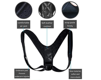 Attelle orthopédique de soutien du haut du dos en mousse, ceinture de correction de la clavicule pour la correction de la posture, soutien de correction inférieure