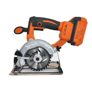 Máquina de sierra circular de 7 pulgadas, 18V, 200W, herramienta eléctrica para carpintería, 200mm, azul/naranja, compatible con OEM DIY