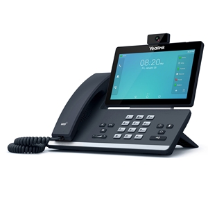 Téléphone IP de conférence de bureau classique gris Yea-link T58W <span class=keywords><strong>filaire</strong></span>/sans fil Bluetooth Wi-Fi <span class=keywords><strong>DECT</strong></span> mural ou de table - Product Image 4