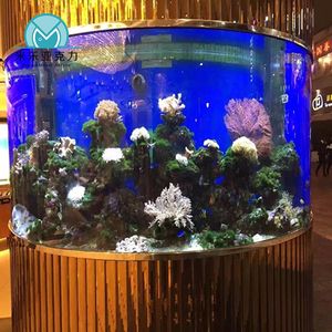 Fabriek Op Maat Gemaakte Hoogwaardige Transparante Acryl Glazen Buis Jelly Fish Aquaria - Product Image 3