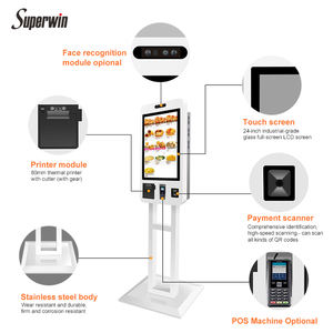 Meilleure vente Android/Windows 24 pouces tablette android pos libre-service <span class=keywords><strong>paiement</strong></span> kiosque <span class=keywords><strong>terminal</strong></span> pos pour McDonald - Product Image 4