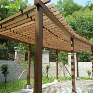 Bağlantısız Pergola gölgelik kaplı Pergola fikirleri WPC bir Pergola