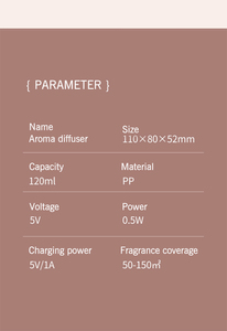 H2 Diffusor với phiếu giảm giá hộ gia đình Waterless khuếch tán mùi hương Điện khuếch tán hương thơm kích thước nhỏ khuếch tán nhà cho vật nuôi - Product Image 2