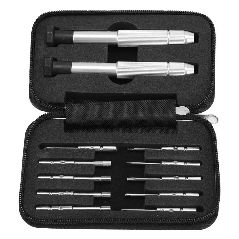 multifunctional glasses sunglasses eyewear spring repair parts tools mini screwdriver kit set with case wholesale