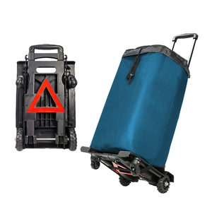 Sac à bagages en plastique Baoyu, chariot pliable, sac de courses avec roulettes - Product Image 3