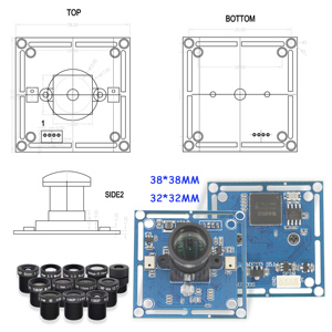 IMX323 2MP 1/2 9 inch CMOS HD Tele USB máy ảnh mô-đun FF 30fps RGB góc rộng Mini AR máy ảnh mô-đun OEM - Product Image 4