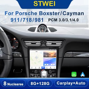 Autoradio Carplay para Porsche Boxster Cayman 718 911 918 981 997 Radio de coche Reproductor multimedia de video GPS Navegación 4G Android 13 - Product Image 2