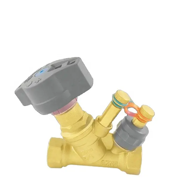 Automatic Brass Water Static Balancing Valve,Brass Circuit Balancing Valves