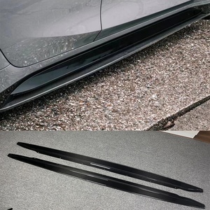 G80 M3 fibra di carbonio a secco R44 minigonne laterali per BMW G80 M3 allungamento laterale piatto G82 G83 2021 + - Product Image 1