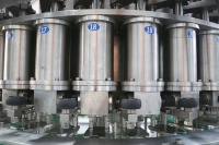 Ligne de production de machines de remplissage de riz pour nids d'oiseaux comestibles PLC, équipement automatique d'embouteillage en verre pour cubilose