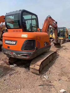 รถขุดมือสอง Doosan รถขุดตีนตะขาบ Dh60-7ทองขนาดเล็กรถขุดตีนตะขาบ - Product Image 2