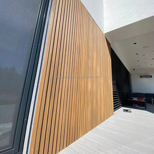 Revestimiento <span class=keywords><strong>Interior</strong></span> y Exterior 3D WPC Compuesto de Madera y Plástico Impermeable Ecológico Resistente a la Intemperie Panel de Pared para Privacidad Exterior - Product Image 5