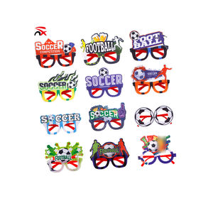 2026年アメリカ・メキシコ・カナダワールドカップサッカー観戦用メガネ、パーティーや集まりの装飾と小道具 - Product Image 1