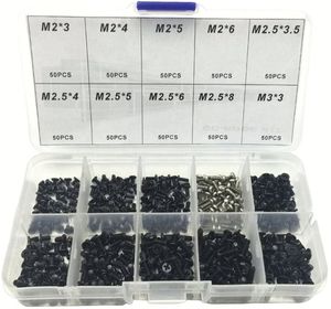 Vis de fixation pour plaques de plâtre ST3.5*25MM noires haute résistance, fabriquées en Chine - Product Image 1