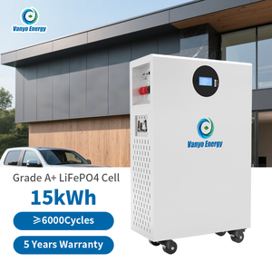 Batterie au lithium Lifepo4 15 kWh Power-wall 15 kW 51,2 V 280 Ah Batterie solaire Lifepo4 pour l'énergie domestique - Product Image 1