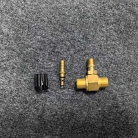 Injecteur chimique réglable Venturi pour détergent à basse pression, raccord mâle-mâle 3/8 BSP