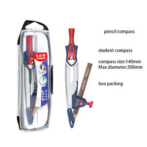 MAPED Ensemble de boussoles pour étudiants 3 pièces <span class=keywords><strong>Levier</strong></span> de verrouillage intelligent en métal pour étudiants - Product Image 3