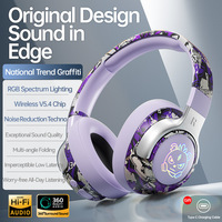 Nouveau casque de jeu sans fil E-sports 2025 Creative Country Tide 5.4 ANC ABS pour le commerce transfrontalier – Nouveauté explosive