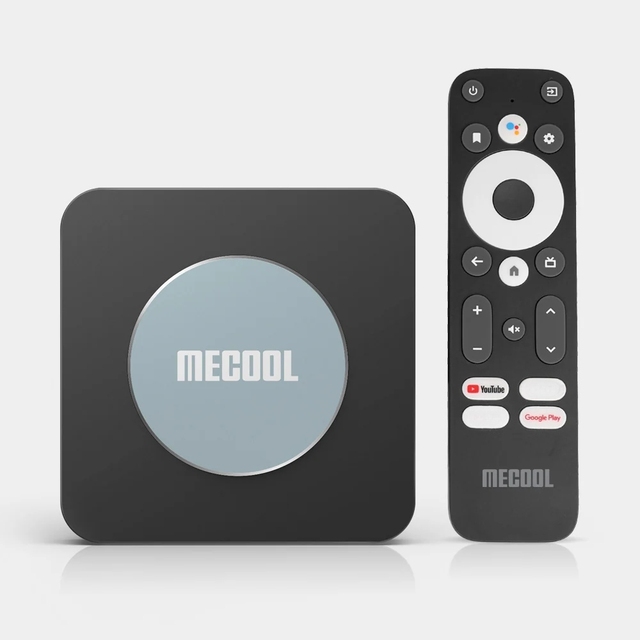 MECOOL KM2 Plus 4K Smart TV Box with Android 11 and Play Store Amlogic S905X4 Official 16GB RAM Youtube Set Top Box